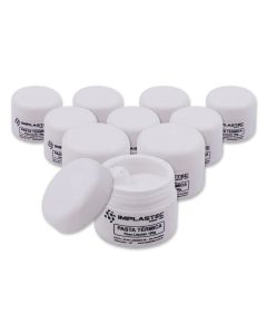 Kit com 10 unidades da Pasta Térmica Implastec 100g