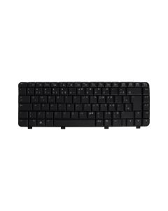 Teclado para Notebook HP Compaq C700-TC C700UK C701 C750BR, ABNT2 - UK Style Preto, possui teclas confortáveis e 12 meses de garantia.